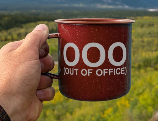 Someone Enjoying a Cup of Coffee Outdoors