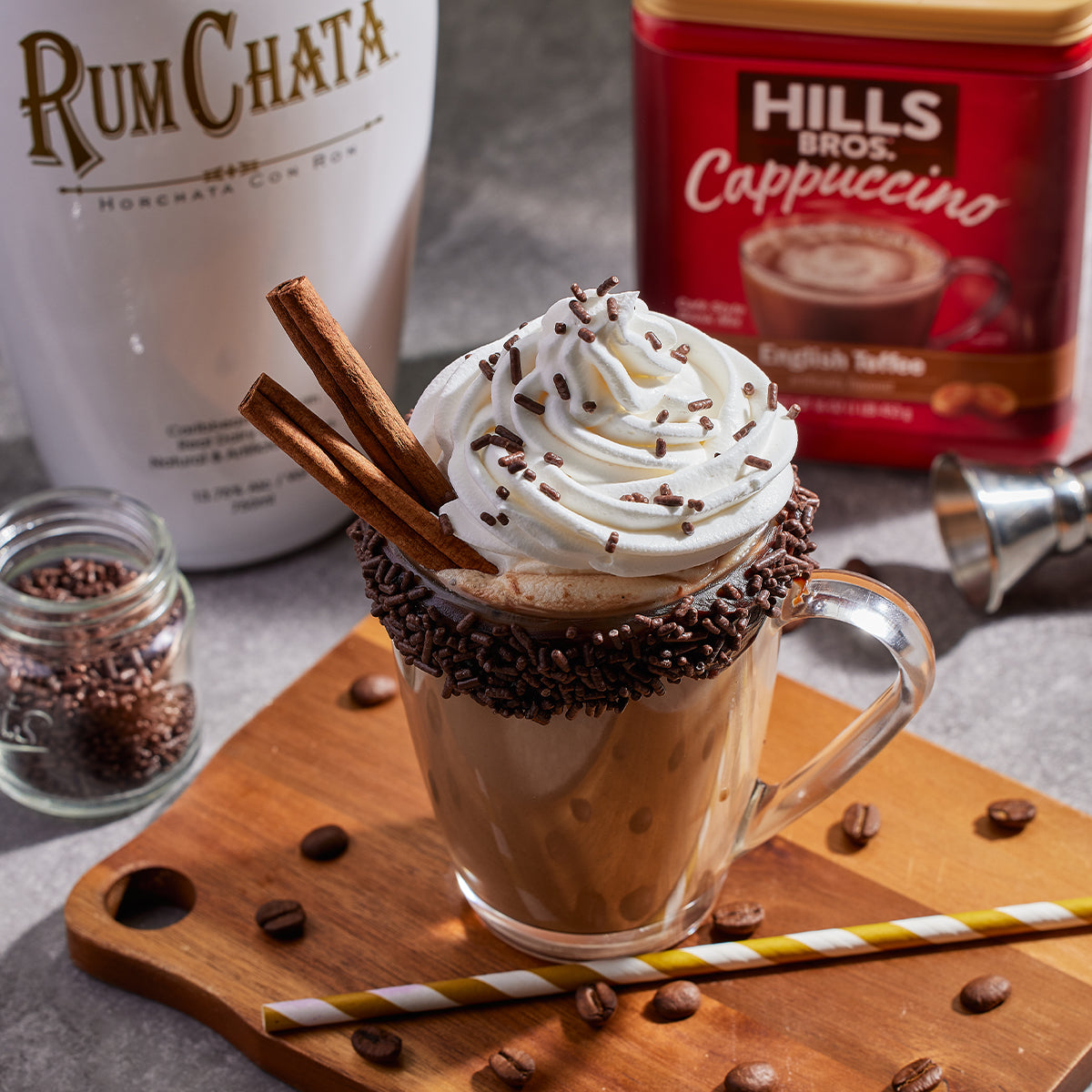Spiked French Vanilla Cinnamon Mochaccino – Hills Bros.® Coffee