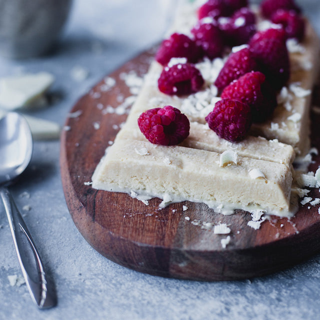Mascarpone White Chocolate Caramel Cappuccino Semifreddo
