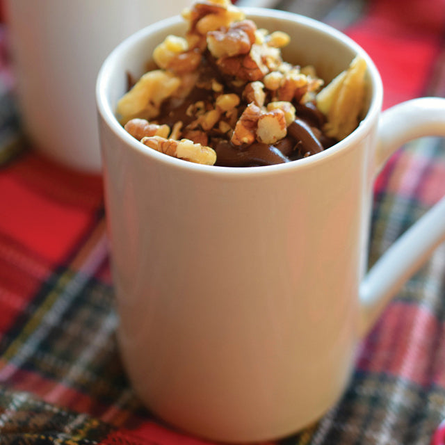 English Toffee Microwave Mug Cakes