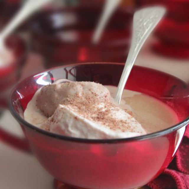 Mocha Custard Cappuccino Float