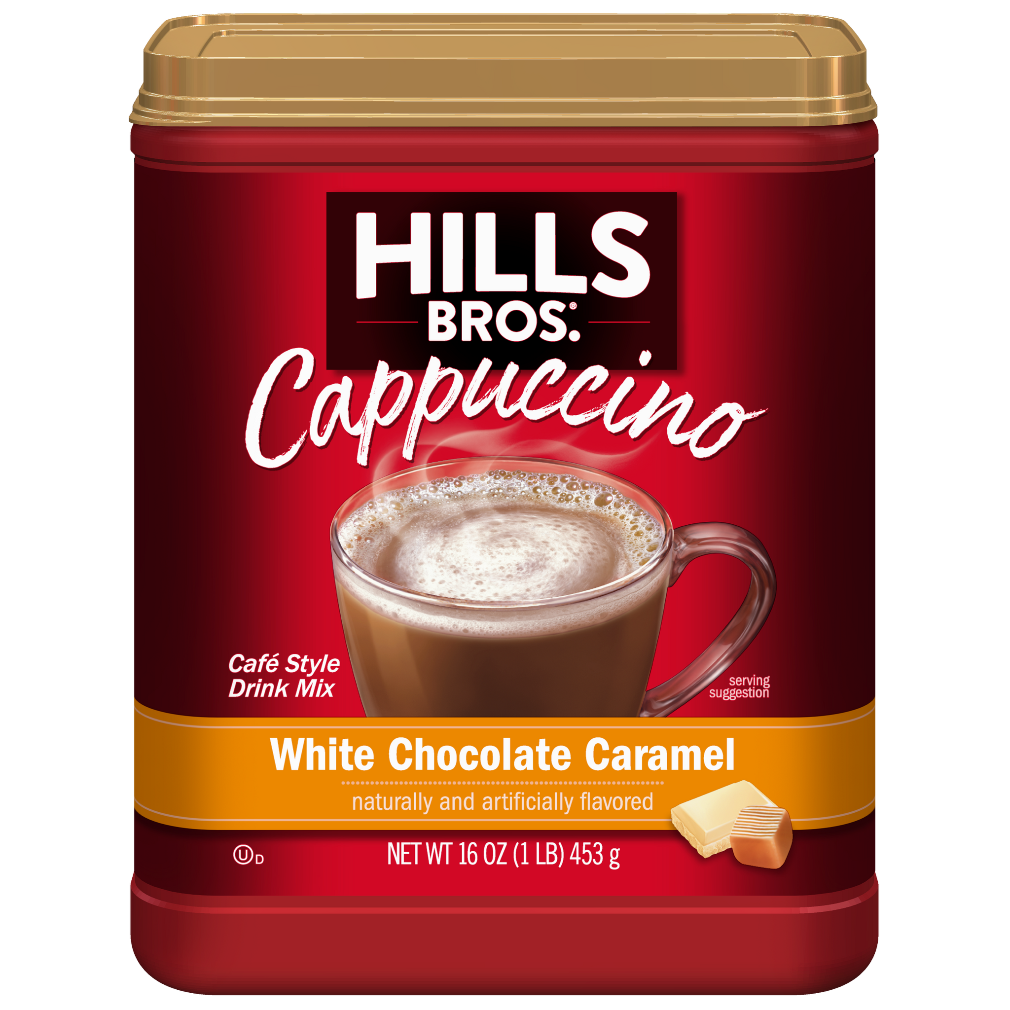 White Chocolate Caramel - Instant Cappuccino Mix – Hills Bros