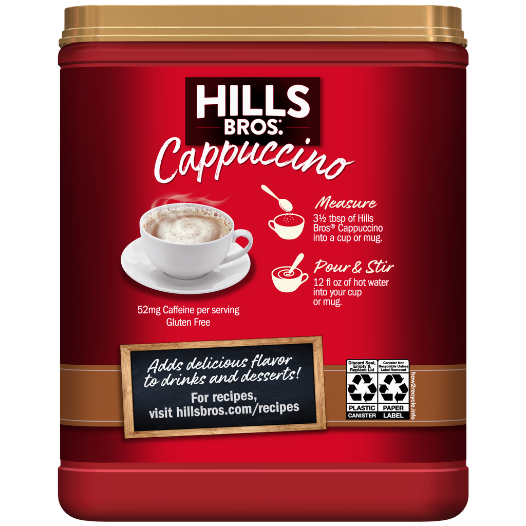 Instant Hills Bros. English Toffee Cappuccino Mix