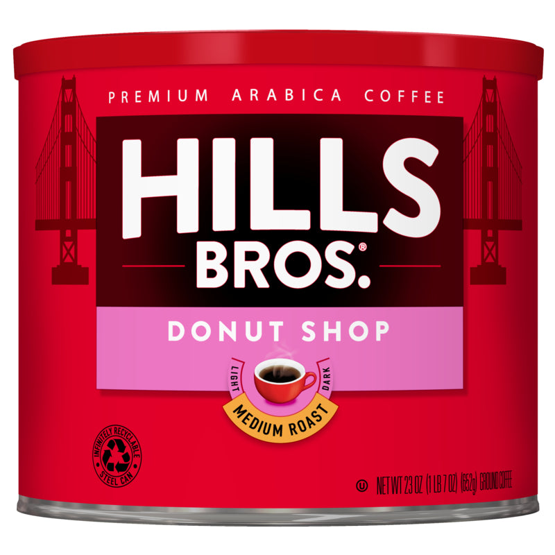 For coffee lovers who appreciate a medium roast, Hills Bros. Donut Shop - Medium Roast - Ground - Premium Arabica Coffee is a perfect choice.