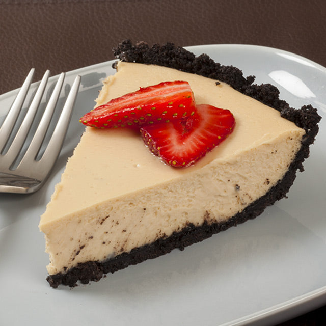 White Chocolate Caramel Cappuccino Cheesecake - Hills Bros.® Coffee